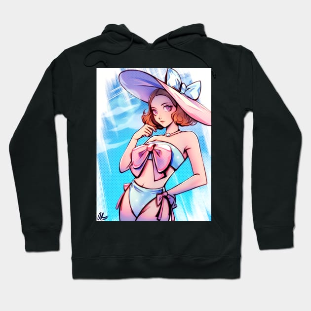 Swimsuit Haru Hoodie by alinalal